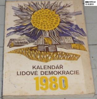 KALENDÁŘ LIDOVÉ DEMOKRACIE 1980