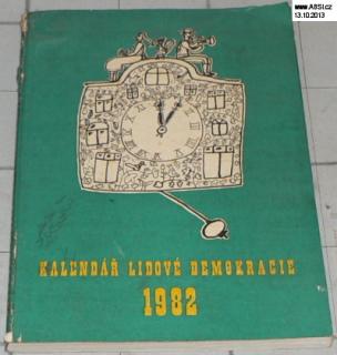 KALENDÁŘ LIDOVÉ DEMOKRACIE 1982