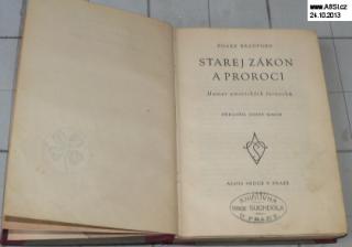STAREJ ZÁKON A PROROCI