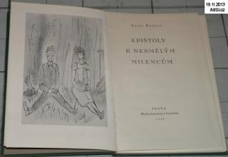 EPIŠTOLY K NESMĚLÝM MILENCŮM
