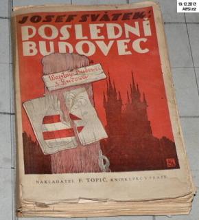 POSLEDNÍ BUDOVEC - ROMÁN ZE XVII. STOLETÍ