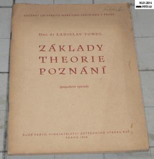 ZÁKLADY THEORIE POZNÁNÍ - POPULÁRNÍ VÝKLAD