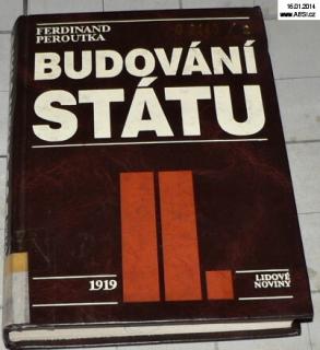 BUDOVÁNÍ STÁTU II. 1919