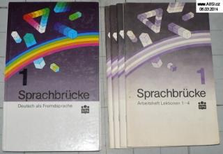 SPRACHBRUCKE 1 - DEUTSCH ALS FREMDSPRACHE + PRACOVNÍ SEŠITY 4 ks