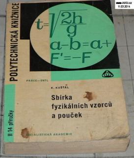 SBÍRKA FYZIKÁLNÍCH VZORCŮ A POUČEK