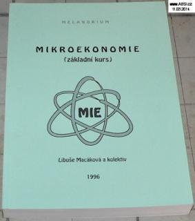 MIKROEKONOMIE - ZÁKLADNÍ KURS