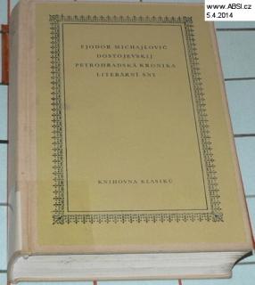 PETROHRADSKÁ KRONIKA - LITERÁRNÍ SNY