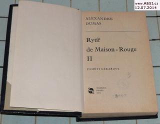 RYTÍŘ de MAISON-ROUGE II.