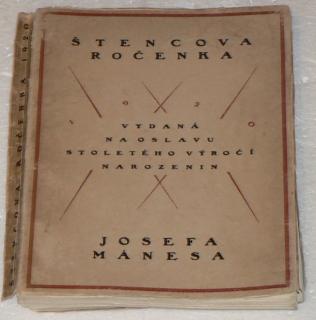 ŠTENCOVA ROČENKA - JOSEFA MÁNESA