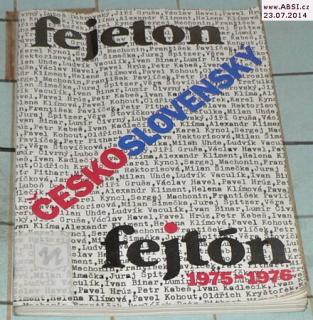 ČESKOSLOVENSKÝ FEJETON/FEJTÓN 1975-1976