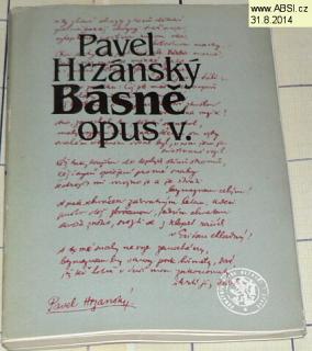 BÁSNĚ OPUS V. - PAVEL HRZÁNSKÝ