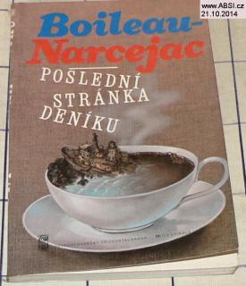 POSLEDNÍ STRÁNKA DENÍKU
