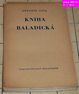 KNIHA BALADICKÁ -  BÁSNĚ - VÝTISK ČÍSLO 618