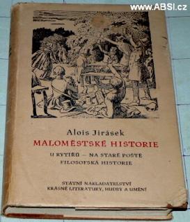 MALOMĚSTSKÉ HISTORIE - U RYTÍŘŮ, NA STARÉ POŠTĚ, FILOSOFSKÁ HISTORIE