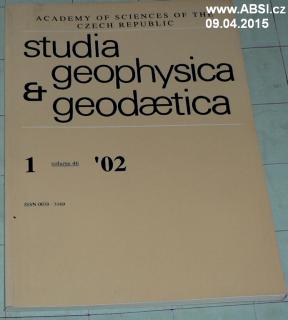 STUDIA GEOPHYSICA ET GEODAETICA 1"02