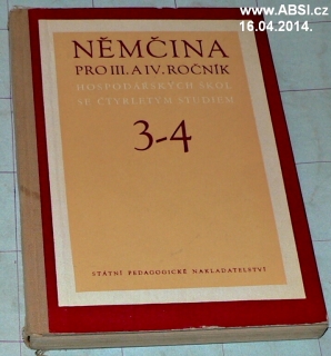 NĚMČINA PRO III.a IV. ROČNÍK HOSPODÁŘSKÝCH ŠKOL