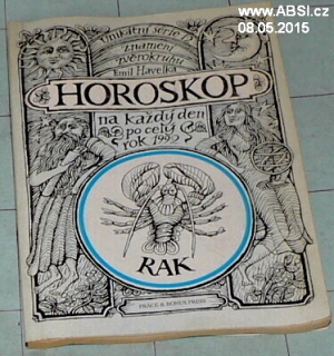 RAK - HOROSKOP NA KAŽDÝ DEN PO CELÝ ROK 1992 