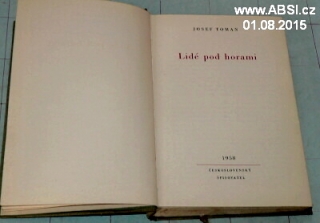 LIDÉ POD HORAMI