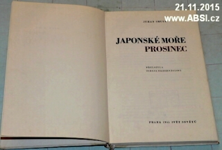 JAPONSKÉ MOŘE PROSINEC