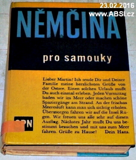 NĚMČINA PRO SAMOUKY - VČETNĚ SLOVNÍKU A KLÍČE KE CVIČENÍM