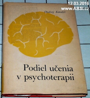 PODIEL UČENIA V PSYCHOTERAPII