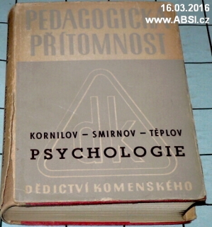 PSYCHOLOGIE - PEDAGOGICKÁ PŘÍTOMNOST