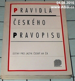 PRAVIDLA ČESKÉHO PRAVOPISU