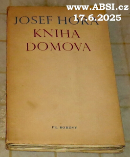 KNIHA DOMOVA - DOMOV/POPELKA PŘEBÍRÁ HRÁCH/MÁCHOVSKÉ VARIACE/JAN HOSLISTA/REKVIE