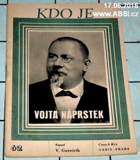 VOJTA NÁPRSTEK - KDO JE