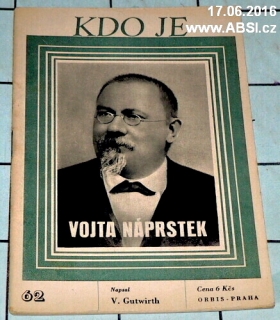 VOJTA NÁPRSTEK - KDO JE