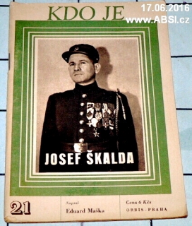 JOSEF ŠKALDA -  KDO JE