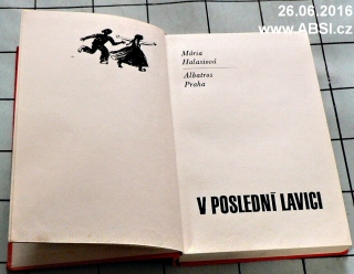 V POSLEDNÍ LAVICI