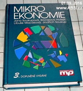 MIKRO EKONOMIE - 3. DOPLNĚNÉ VYDÁNÍ