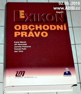 LEXIKON OBCHODNÍHO PRÁVA