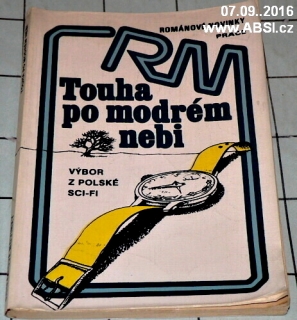 TOUHA PO MODRÉM NEBI - VÝBOR Z POLSKÉ SCIFI - ROMÁNOVÉ NOVINKY