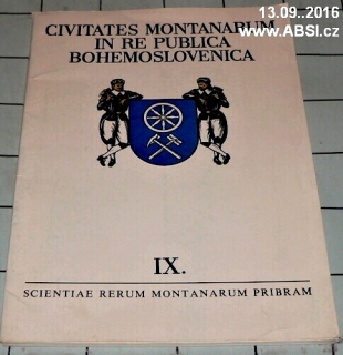 CIVITATES MONTANARUM IN RE PUBLICA BOHEMOSLOVENICA IX.