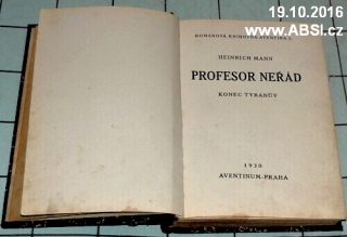 PROFESOR NEŘÁD - KONEC TYRANA