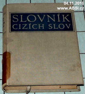 SLOVNÍK CIZÍCH SLOV