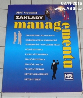 ZÁKLADY MANAGEMENTU