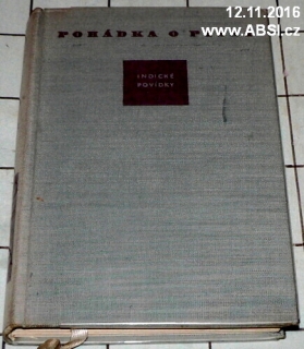 POHÁDKA O PÍSNI A JINÉ INDICKÉ POVÍDKY