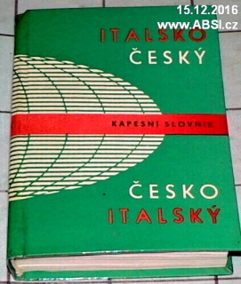 ITALSKO-ČESKÝ ČESKO-ITALSKÝ KAPESNÍ SLOVNÍK