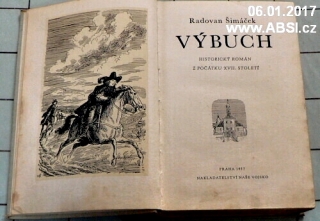 VÝBUCH - HISTORICKÝ ROMÁN Z POČÁTKU XVII. STOLETÍ