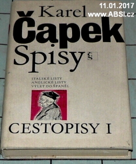 CESTOPISY I - ITALSKÉ LISTY, ANGLICKÉ LISTY, VÝLET DO ŠPANĚL