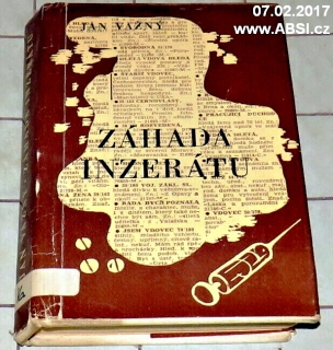 ZÁHADA INZERÁTU