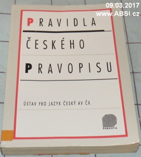 PRAVIDLA ČESKÉHO PRAVOPISU