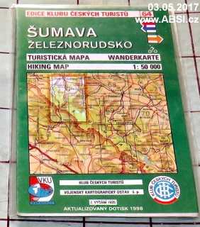 ŠUMAVA ŽELEZNORUDSKO 1 : 50 000