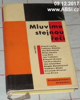 MLUVÍME STEJNOU ŘEČÍ - VÝBOR Z ČESKÝCH A SLOVENSKÝCH POVÍDEK