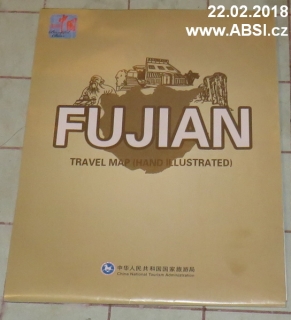 FUJIAN - TRAVEL MAP (HAND ILLUSTRATED)