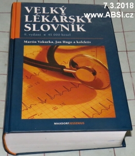 VELKÝ LÉKAŘSKÝ SLOVNÍK - 9. VYDÁNÍ, 41 000 HESEL