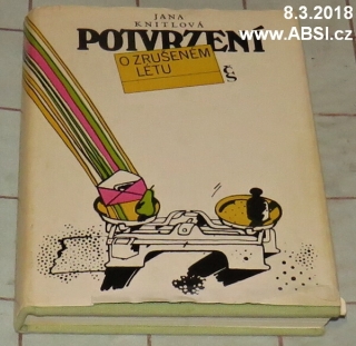 POTVRZENÍ O ZRUŠENÉM LÉTU